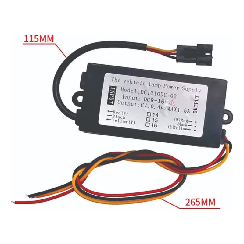 Par Barra De Led Acrílico Drl E Seta Sequencial 12v E 24v