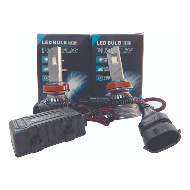 Pair High Premium Led Lamps 300w Canbus 30000 Lumens 6000k