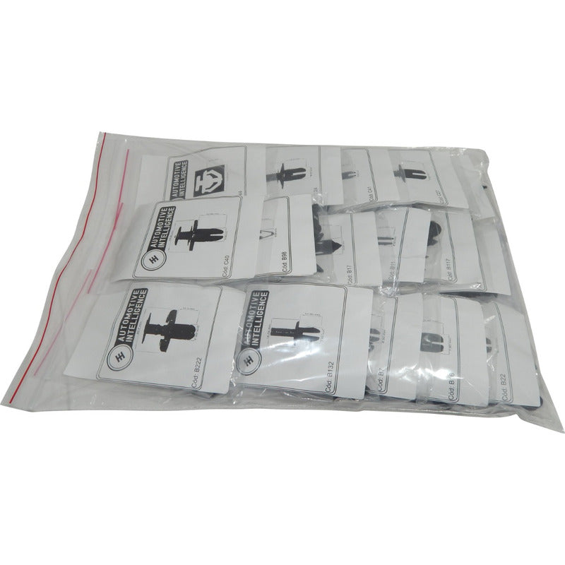 Kit Grampos Presilhas Travas Plastica Automotiva 240 Peças
