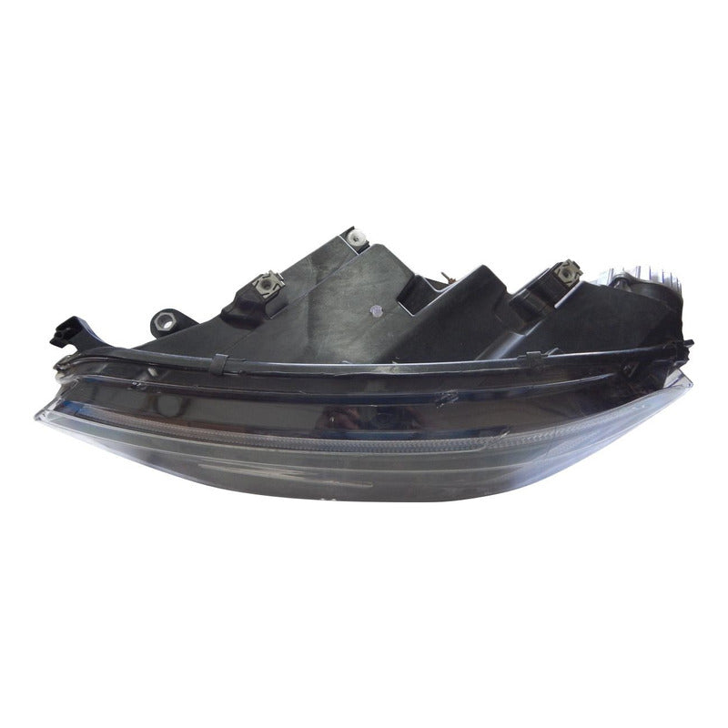 Farol Máscara Negra Vw Nivus 2021 A 2023 Lado Esquerdo C Mod