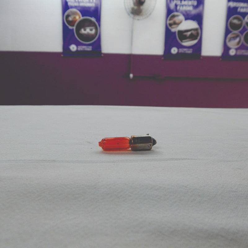 Lâmpada H21w Bay9s 12v Ambar Laranja Seta