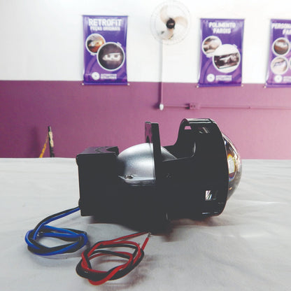 Pair of 3.0-Inch Bi-LED Projectors 12 and 24 Volts 6000k