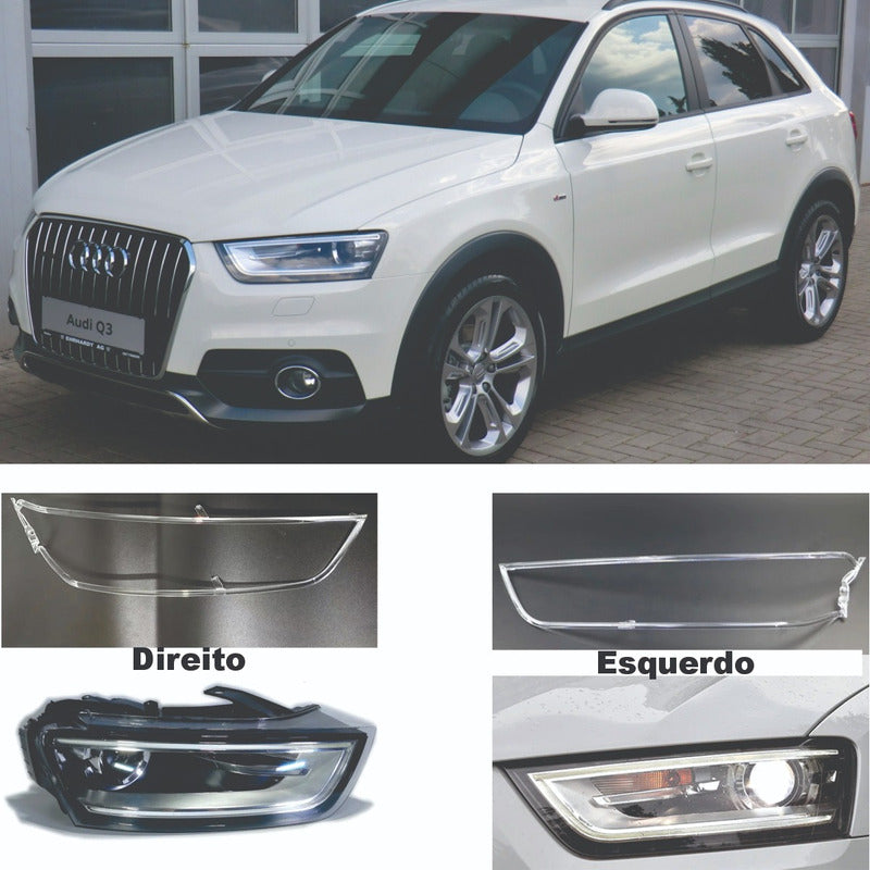 Kit Drl Audi Q3 2010 2015 Barras Acrílicas Par Ld E Le