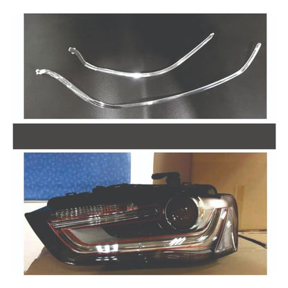 Kit Drl Audi A4l 2013 A 2015 Barras Acrílicas Par Ld E Le