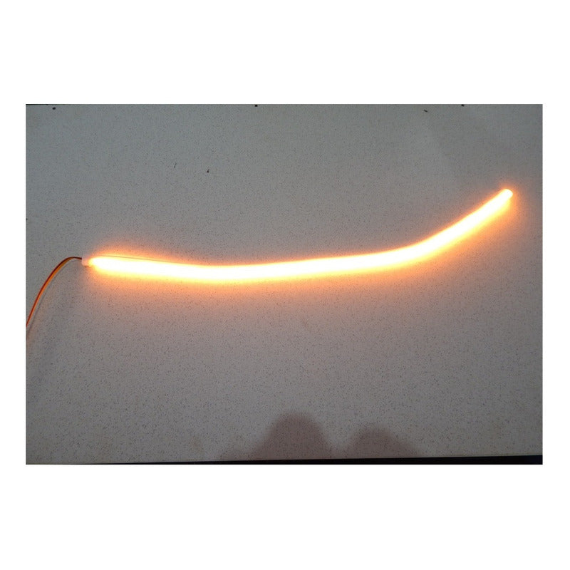 Par Barra De Led Interna Farol Drl E Seta Sequencial 60 Cm