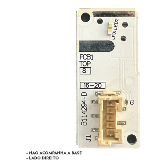 Placa Led Drl Bmw X1 F48 F49 Lci 2019 2020 2021 Mais Cola