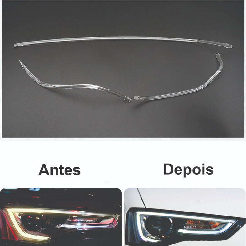 Kit Drl Audi A5 2012 A 2016 Acrílicos E Placas Par Ld E Le