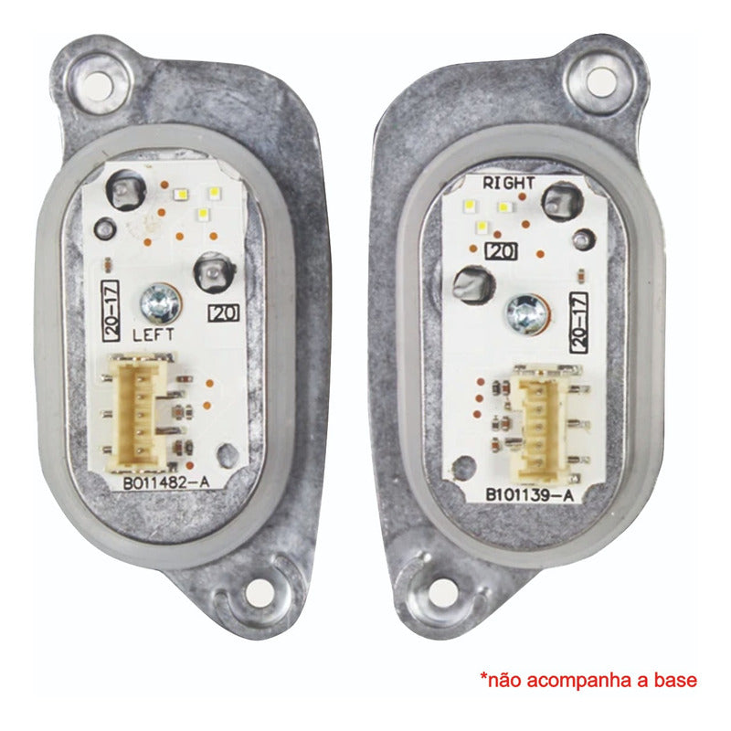 Kit Drl Audi A3 2017 A 2020  Acrílicos E Placas Par Ld E Le