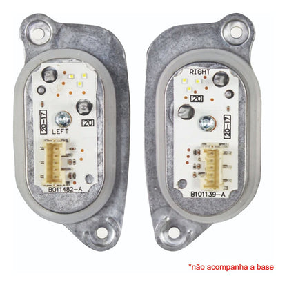 Kit Drl Audi A3 2017 A 2020  Acrílicos E Placas Par Ld E Le