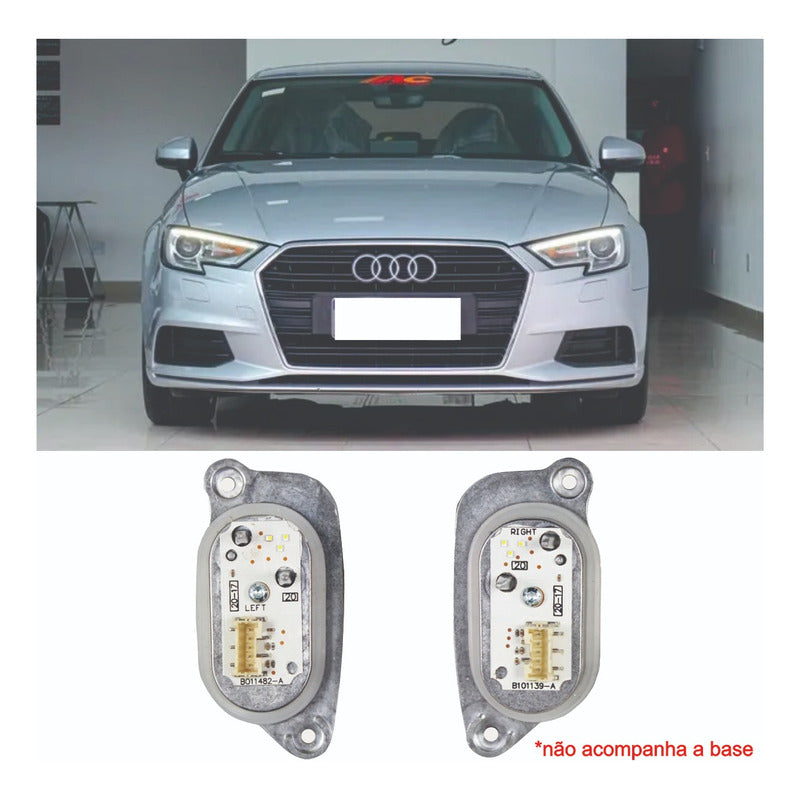 Led Board Pcb Drl Audi A3 2017 18 19 20 Xenon And Thermal Glue