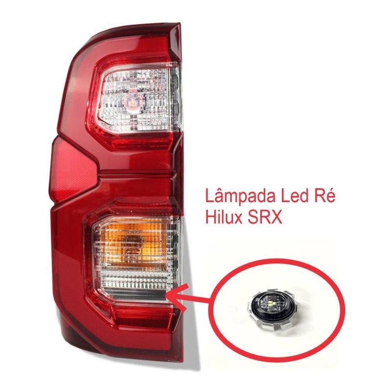 Lampada Da Luz Re Led Toyota Hilux Corolla Yaris 2021 A 2023