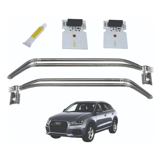 Kit Drl Audi Q3 2015 2018 Acrílicos E Placas Par Ld E Le