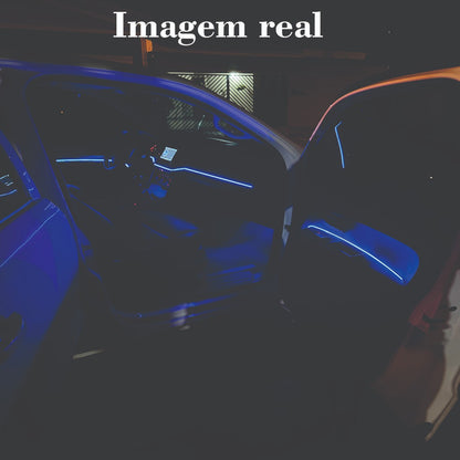 Kit Iluminação Interna Luz Ambiente Led Acrílica Rgb Por App