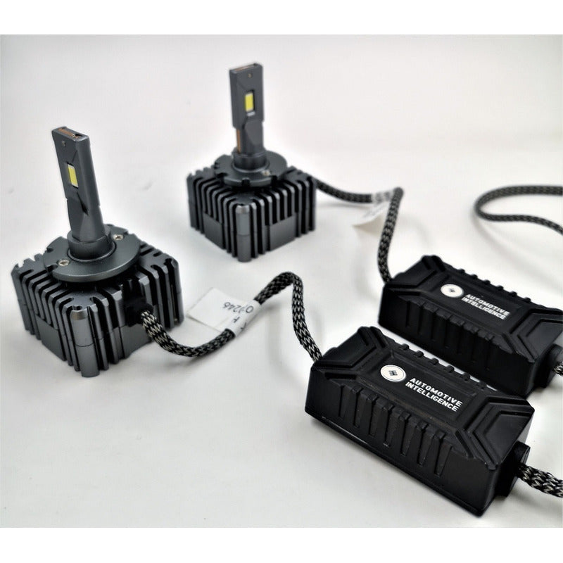 Kit Adaptação Farol Amarok Led Drl Led D8s 24000 Lumens