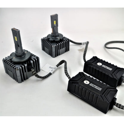 Kit Adaptação Farol Amarok Led Drl Led D8s 24000 Lumens