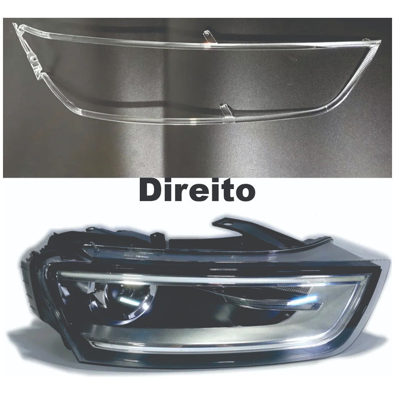 Kit Drl Audi Q3 2010 2015 Barras Acrílicas Par Ld E Le
