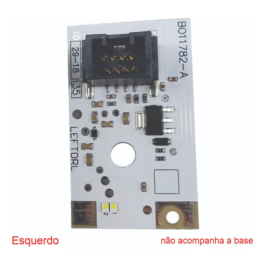 Placa Drl Audi A3 2017 18 19 20 Full Led Placa Mais Cola