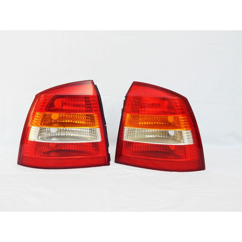 Pair Taillight Chevrolet Astra Tricolor Amber 1997 2002