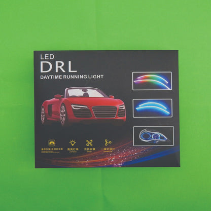 Pair Premium Tubular Led Bar Drl 12 A 24v Sequential Turn Signal