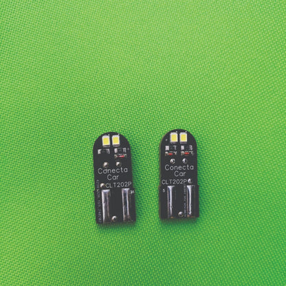 Par Lâmpadas Pingo T20 Led 2 Polos 6500k