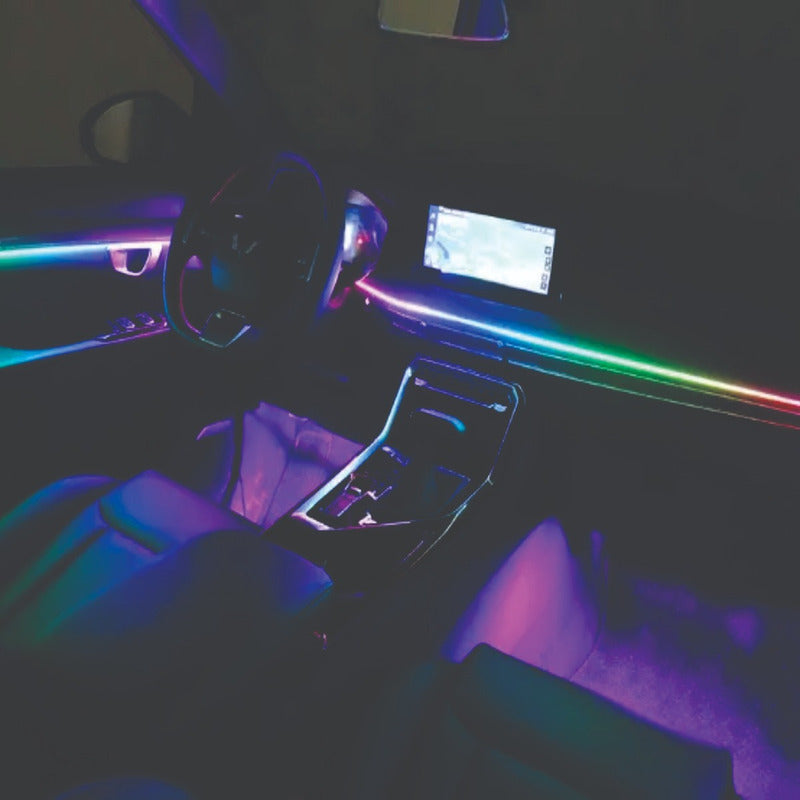 Kit Iluminação Interna Ambiente Led Acrílica Efeito Gradual