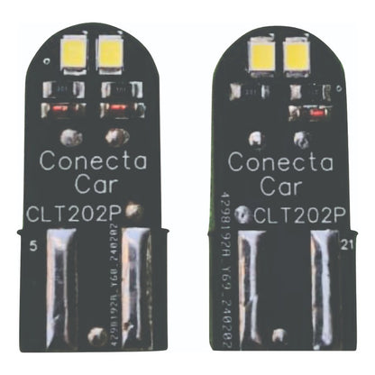 Par Lâmpadas Pingo T20 Led 2 Polos 6500k