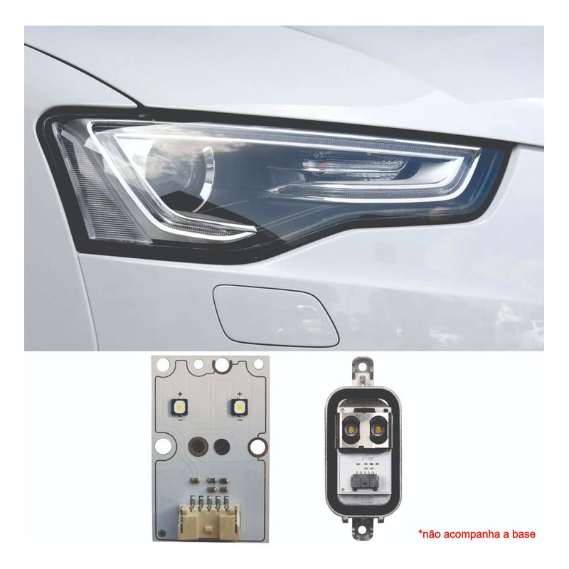 Kit Drl Audi A5 2012 A 2016 Acrílicos E Placas Par Ld E Le