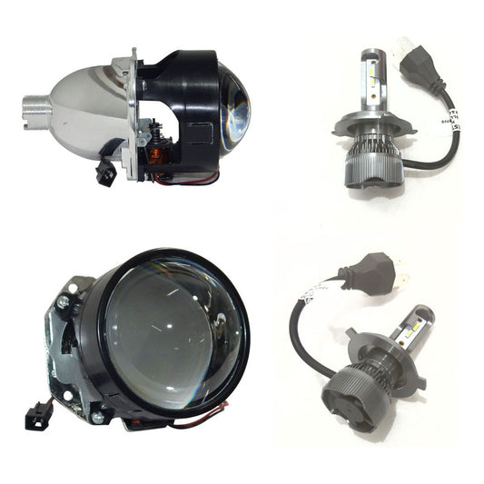 Pair Bi-xenon Projector C Led Bulb H1 70 W 16000 Lumens
