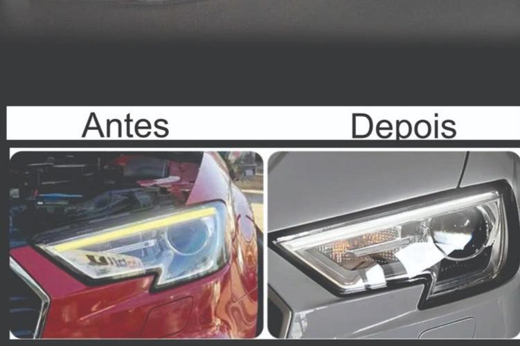 Kit Drl Audi A3 2017 A 2020 Barras Acrílicas Par Ld E Le